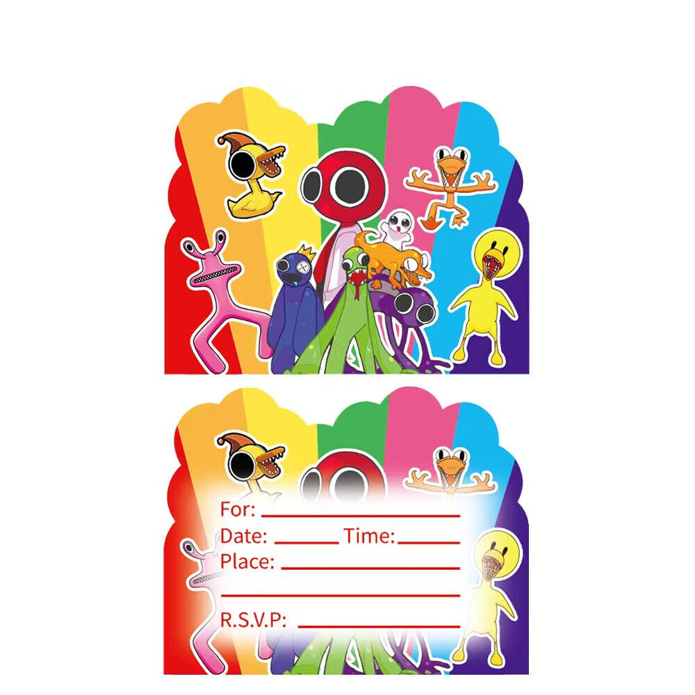 Roblox Rainbow Friends Party Decorations - Costume Works AU