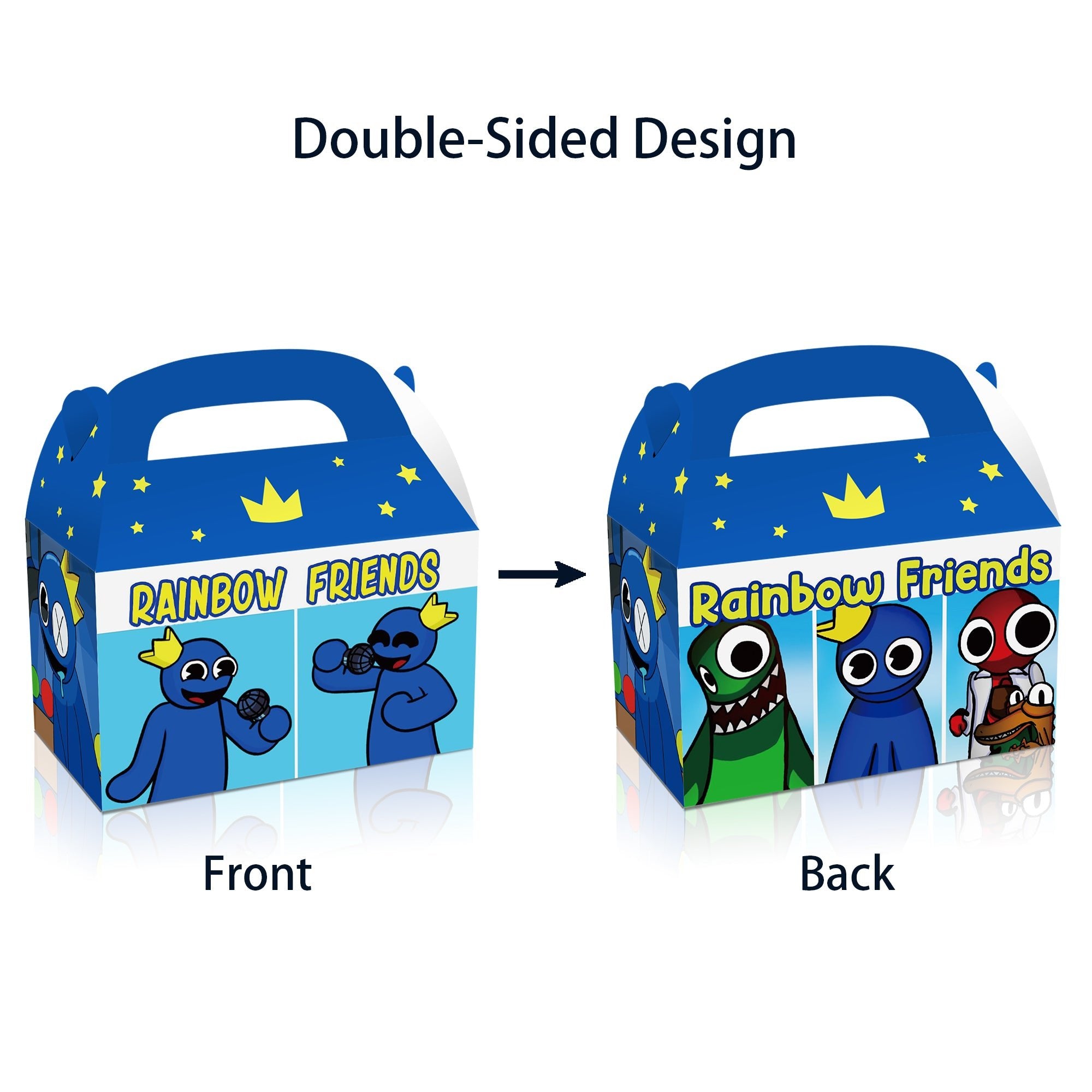 Roblox Rainbow Friends Party Favour Loot Boxes 12 Pack - Costume Works AU