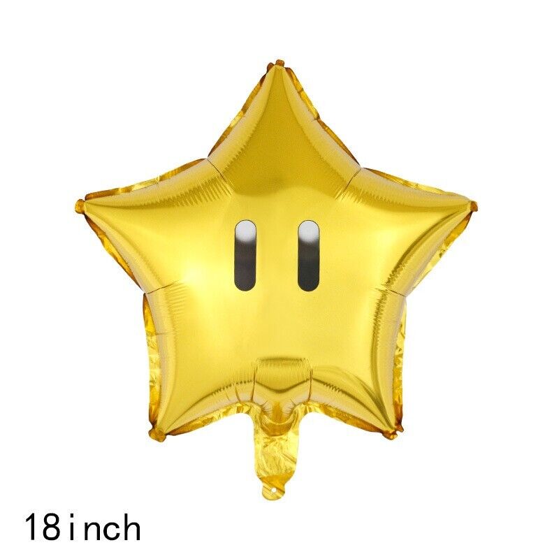 Super Mario Princess Peach Foil Balloon Bouquet - Costume Works AU