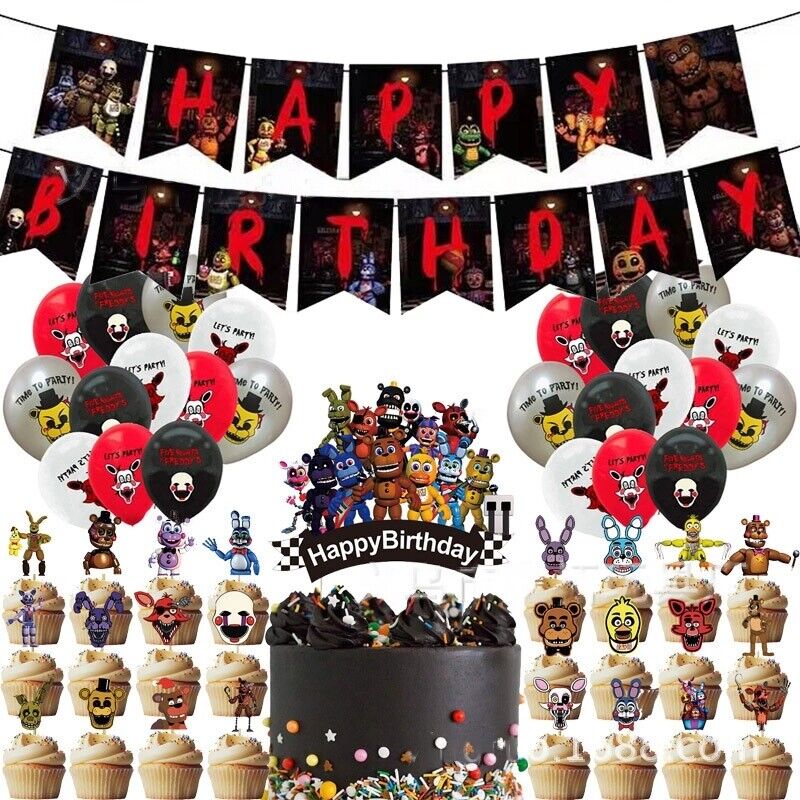 Five Night at Freddy's Birthday Party Set