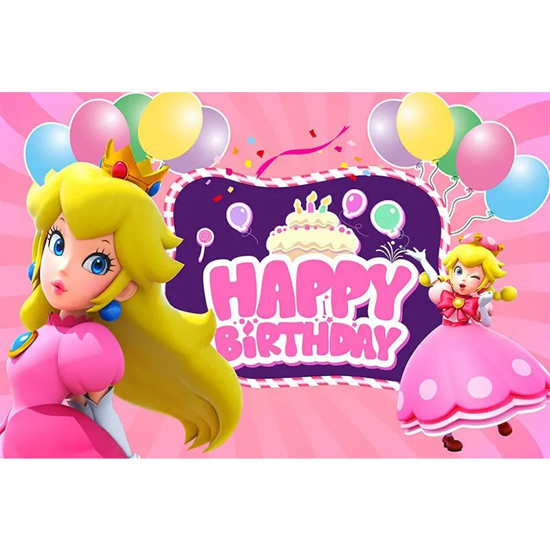 Princess Peach Party Decorations