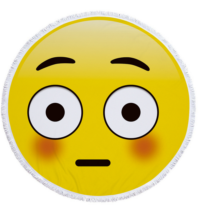 Emoji Novelty Beach Towel