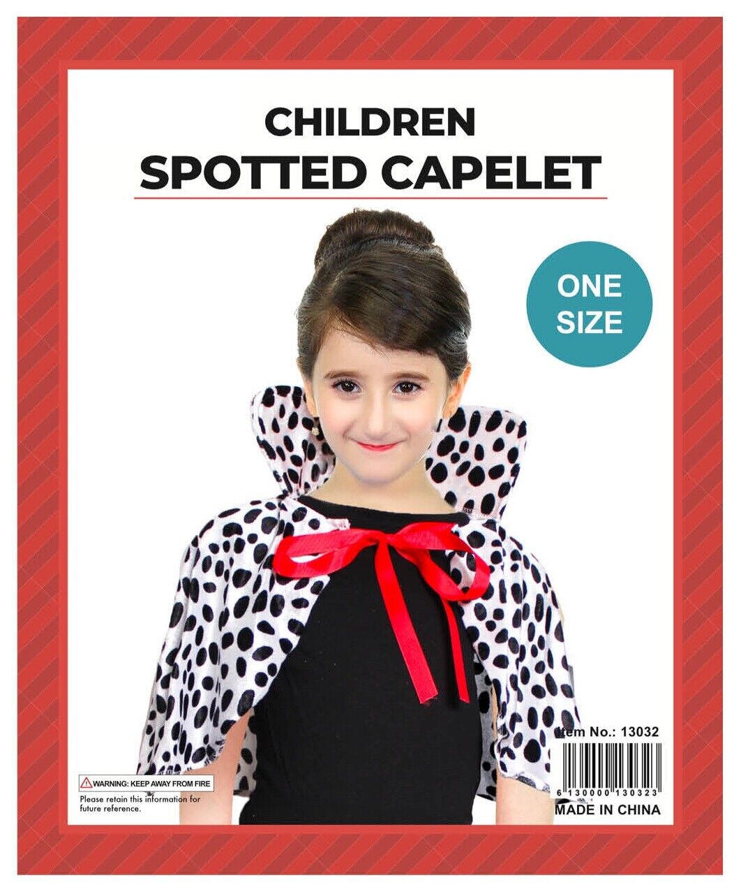 101 Dalmatians Cruella de Vil Capelet Costume