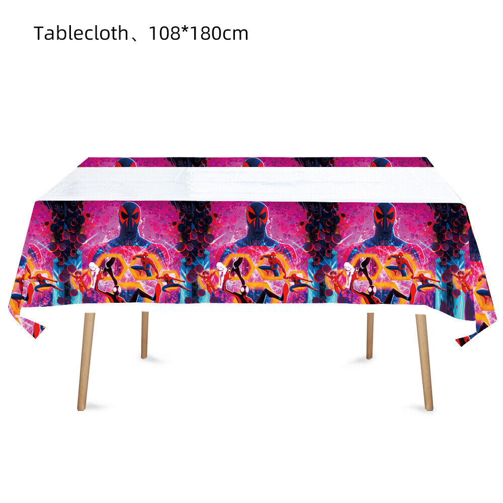 Spiderman Across the Spider-Verse Party Decorations - Costume Works AU