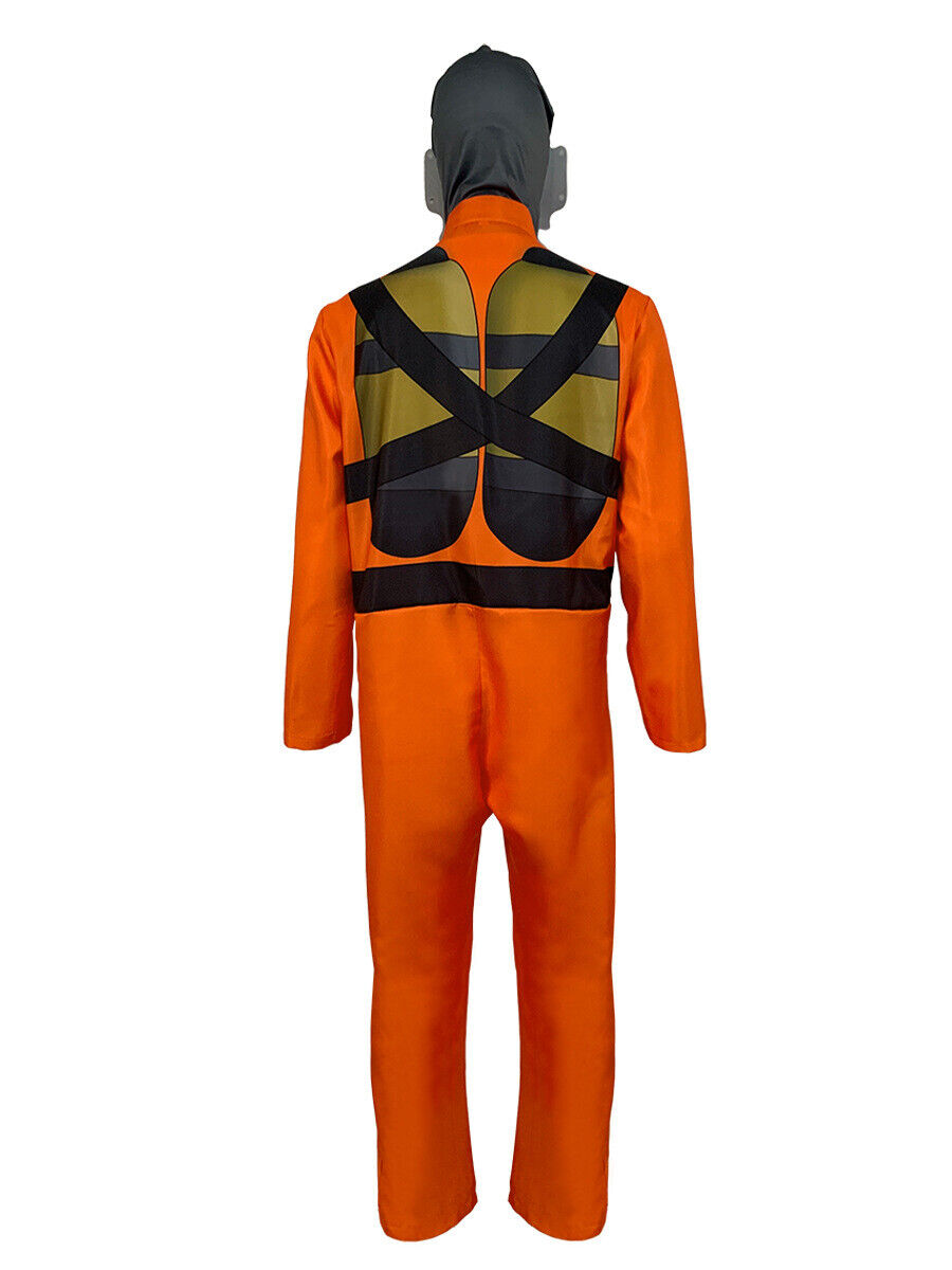 Lethal Company Game Orange Jumpsuit Costume -Costume Works AU
