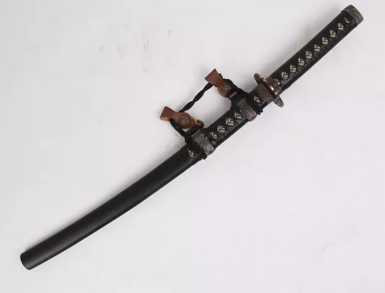 3PC Angel of Death Japanese Samurai Katana Sword Set with Stand