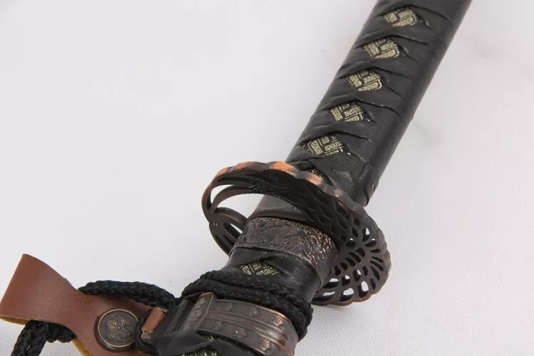 3PC Angel of Death Japanese Samurai Katana Sword Set with Stand