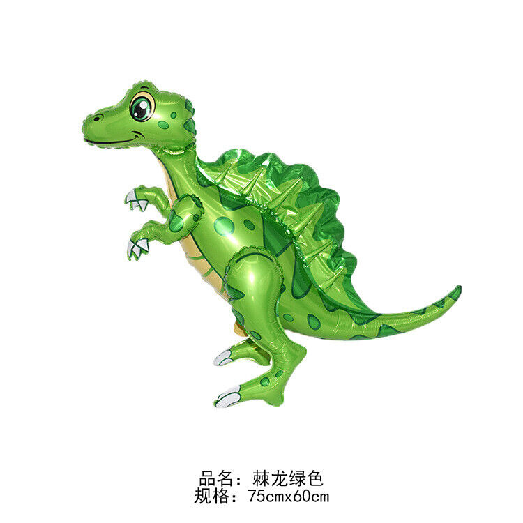 3D Dinosaur Foil Balloon T-Rex Triceratops Jurassic Birthday Party Decorations - Costume Works AU