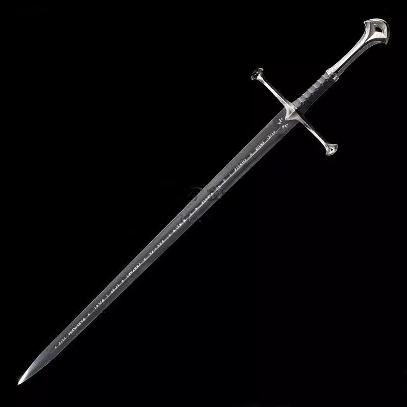 Lord of The Ring Anduril Sword of Narsil The King Aragorn Sword & Wall Plaque