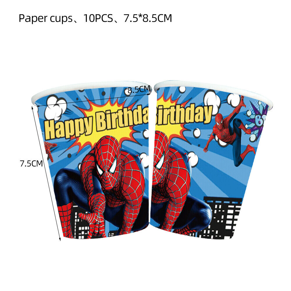 Spiderman Party Decorations - Costume Works AU