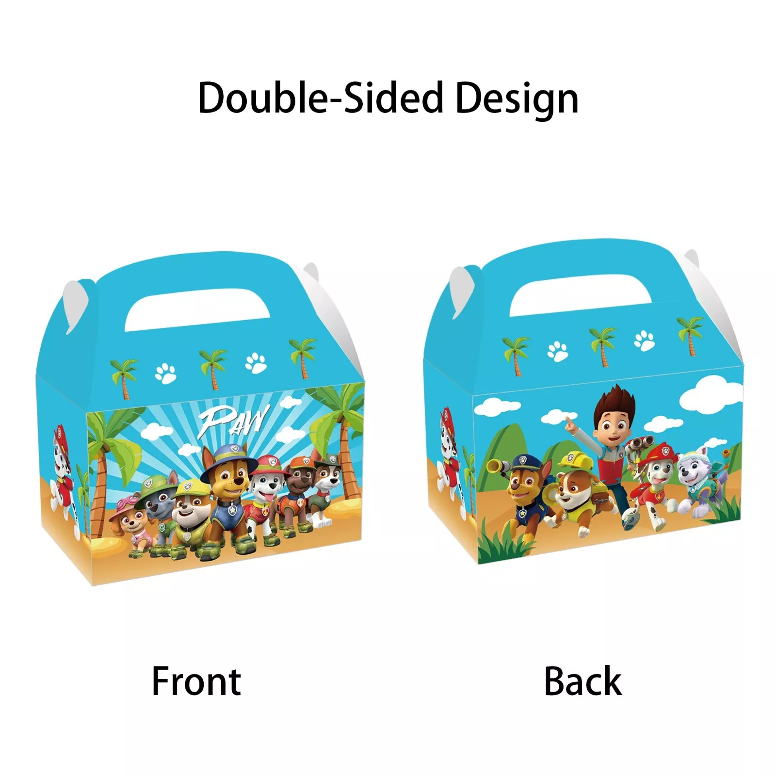 Paw Patrol Party Favour Loot Boxes 12 Pack