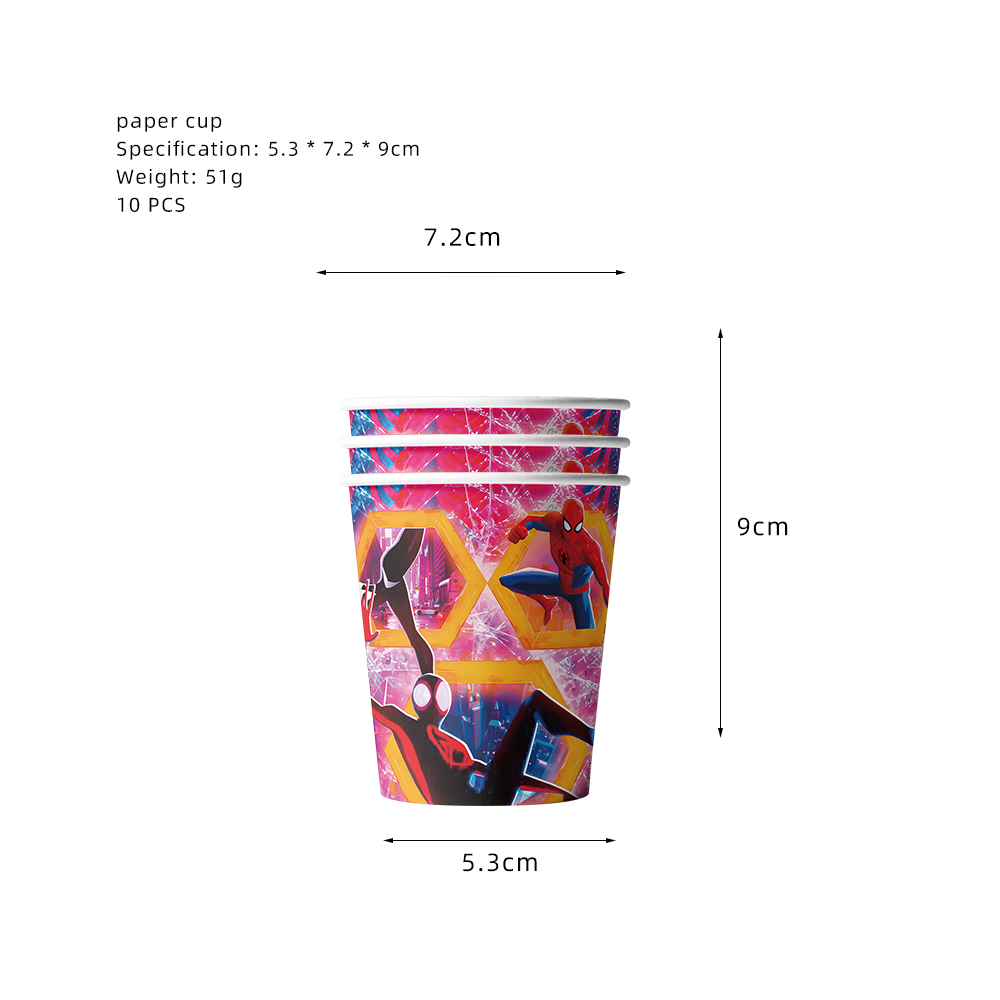 Spiderman Across the Spider-Verse Party Decorations - Costume Works AU