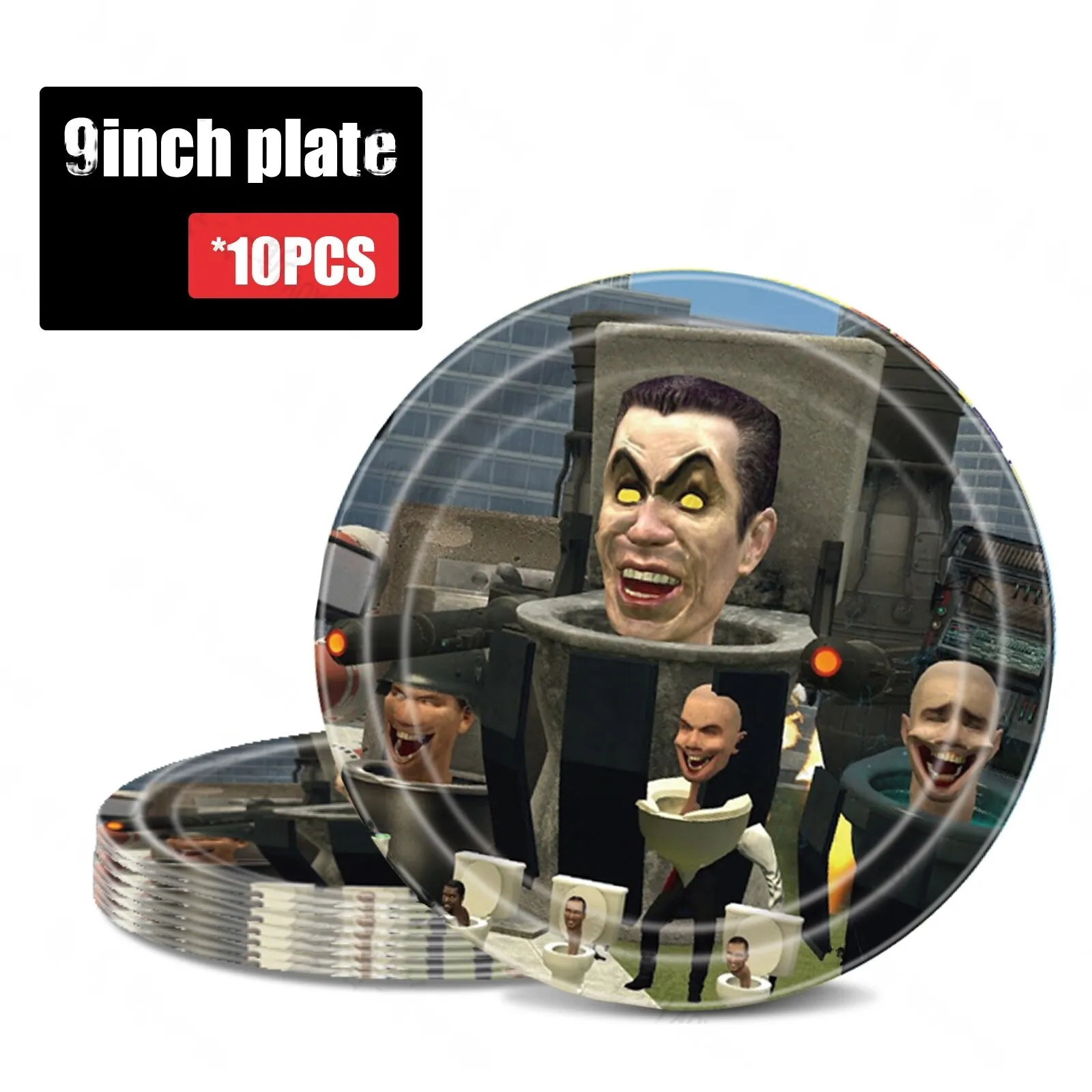 Skibidi Toilet Party Decorations