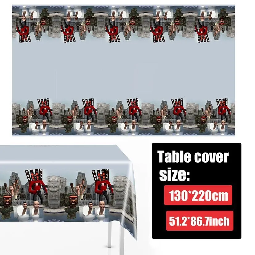 Skibidi Toilet Party Decorations