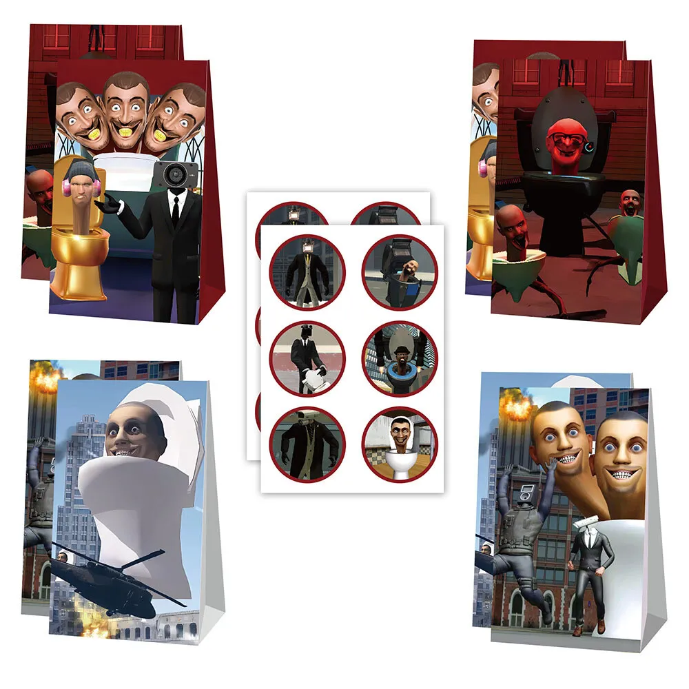 Skibidi Toilet Party Decorations