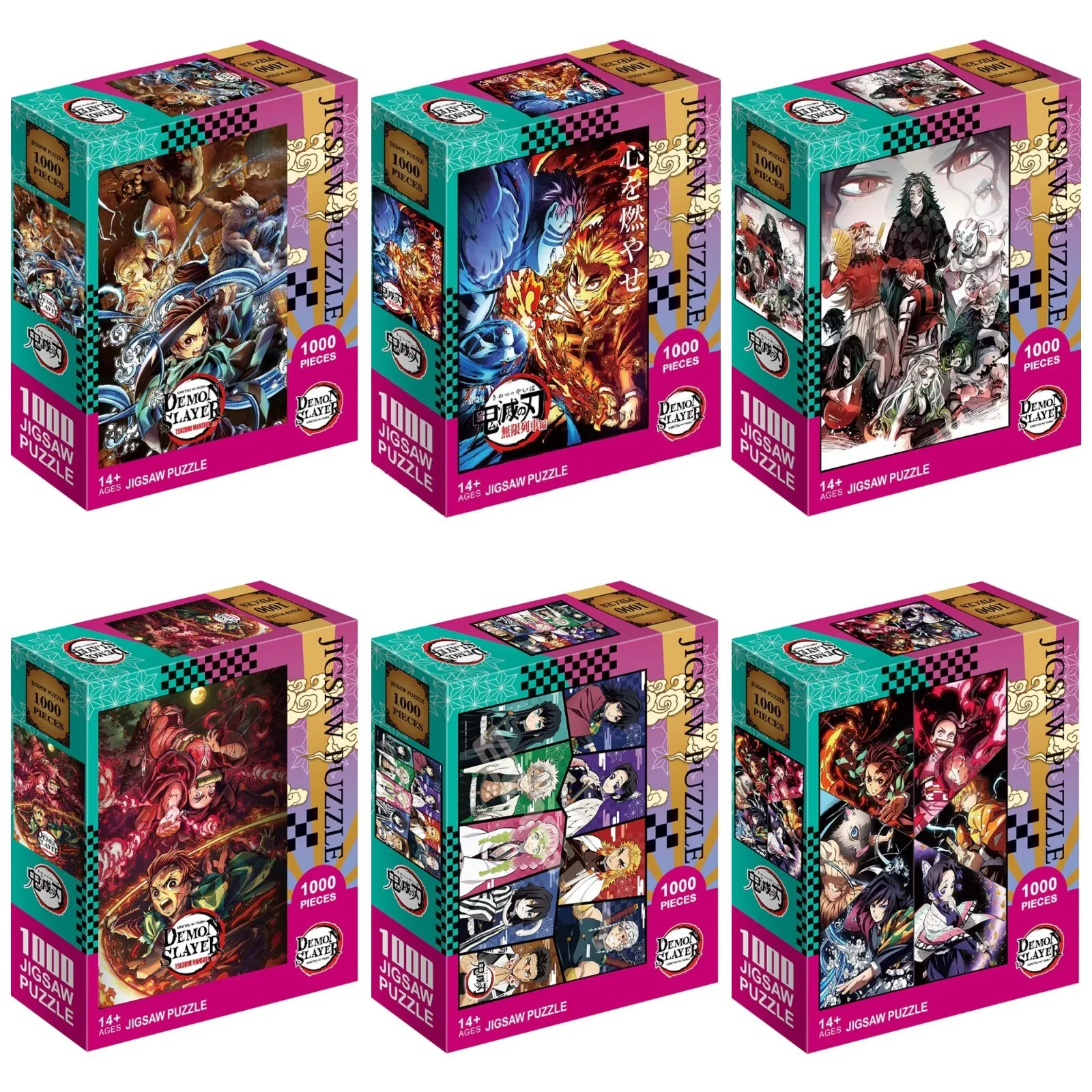 Demon Slayer Kimetsu No Yaiba 1000 Piece Anime Jigsaw Puzzle-Costume Works AU