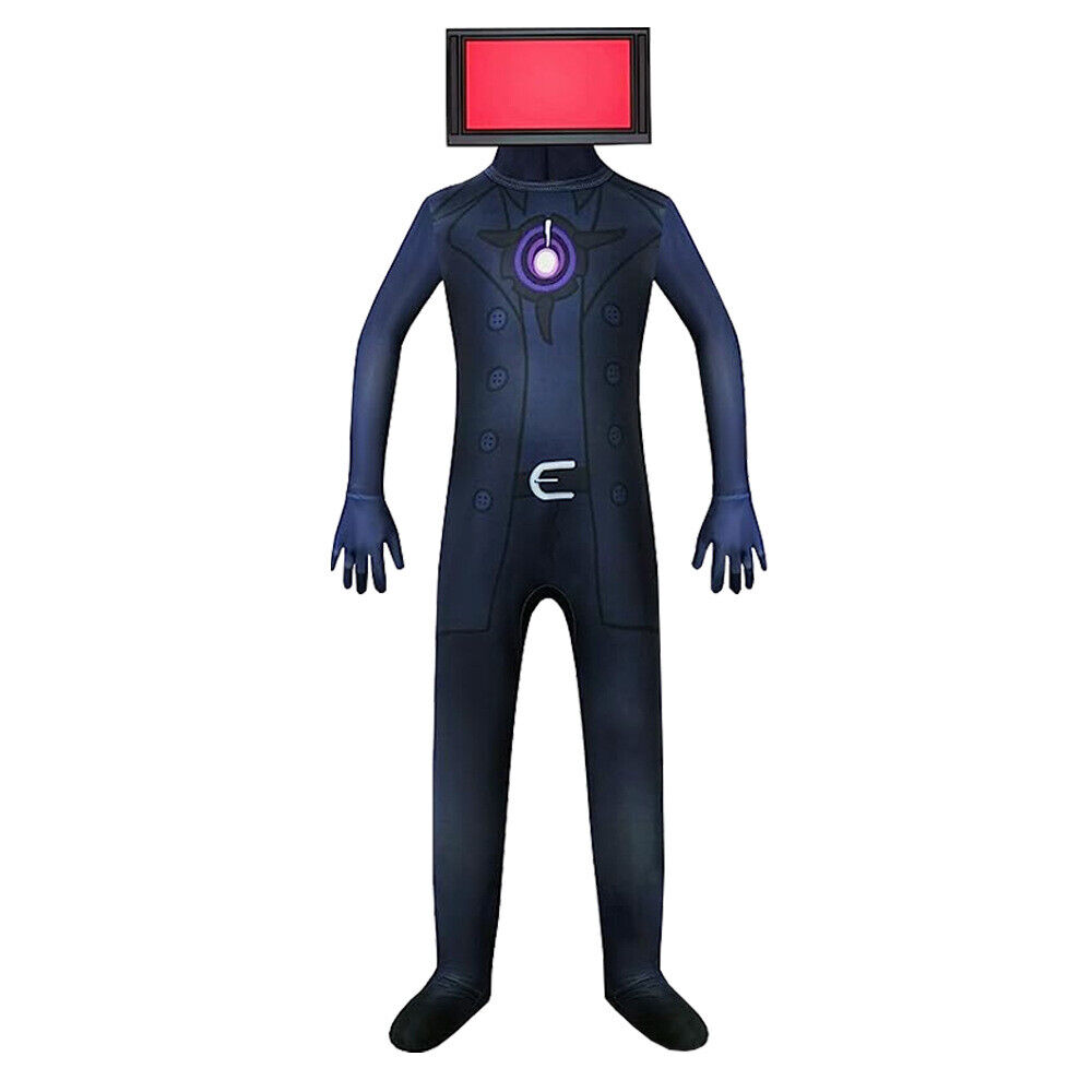 Kids Skibidi Toilet Costume