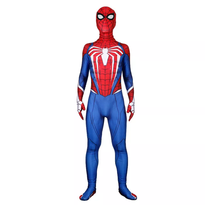 Adults Spiderman Insomniac PS4 Jumpsuit Costume