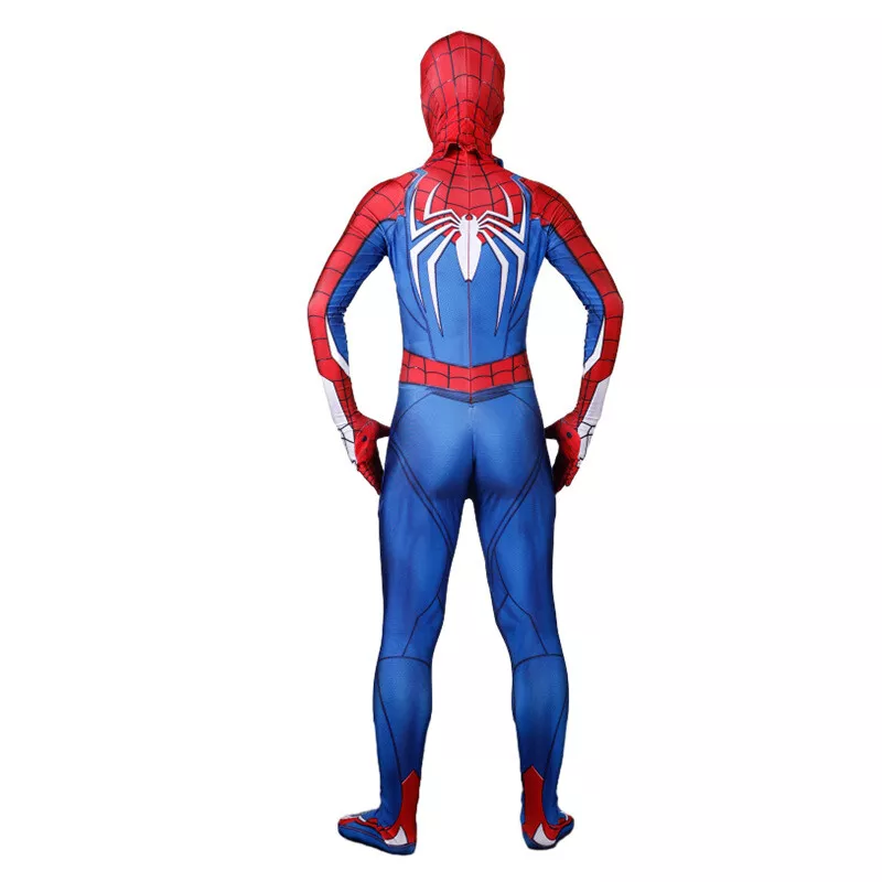 Adults Spiderman Insomniac PS4 Jumpsuit Costume