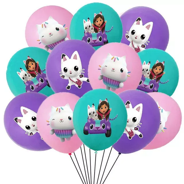 Gabby's Dollhouse Balloons 18pcs