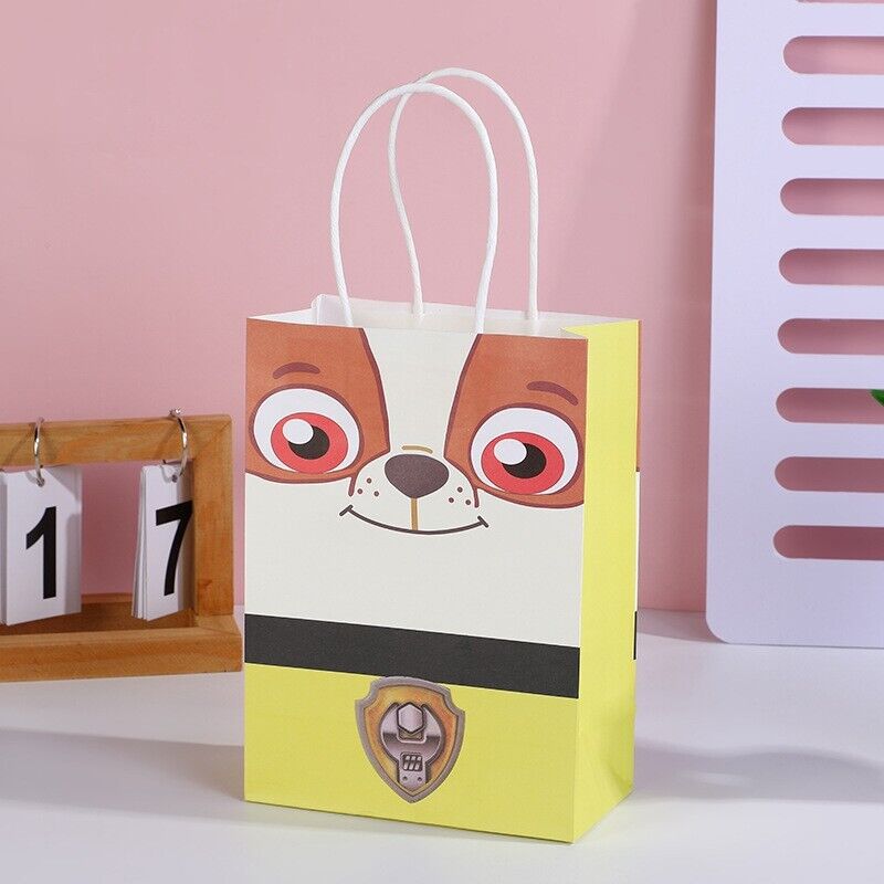 Paw Patrol Paper Loot Bags 12 Pack - Costume Works AU