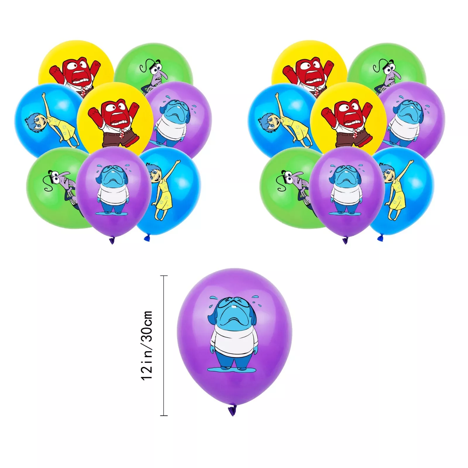 Inside Out 2 Birthday Party Decorations Set