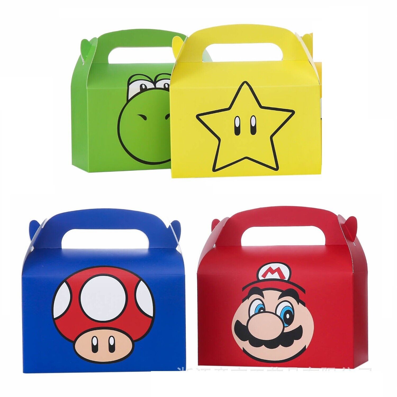 Super Mario Favour Loot Boxes 12 Pack - Costume Works AU