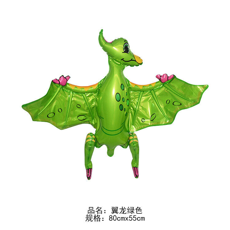 3D Dinosaur Foil Balloon T-Rex Triceratops Jurassic Birthday Party Decorations - Costume Works AU