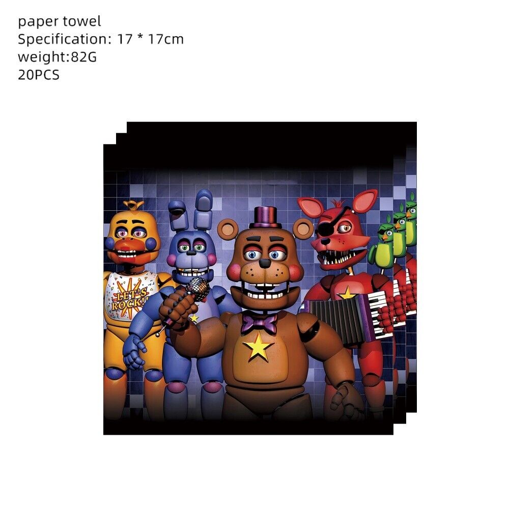 Five Nights At Freddy's Party Decorations