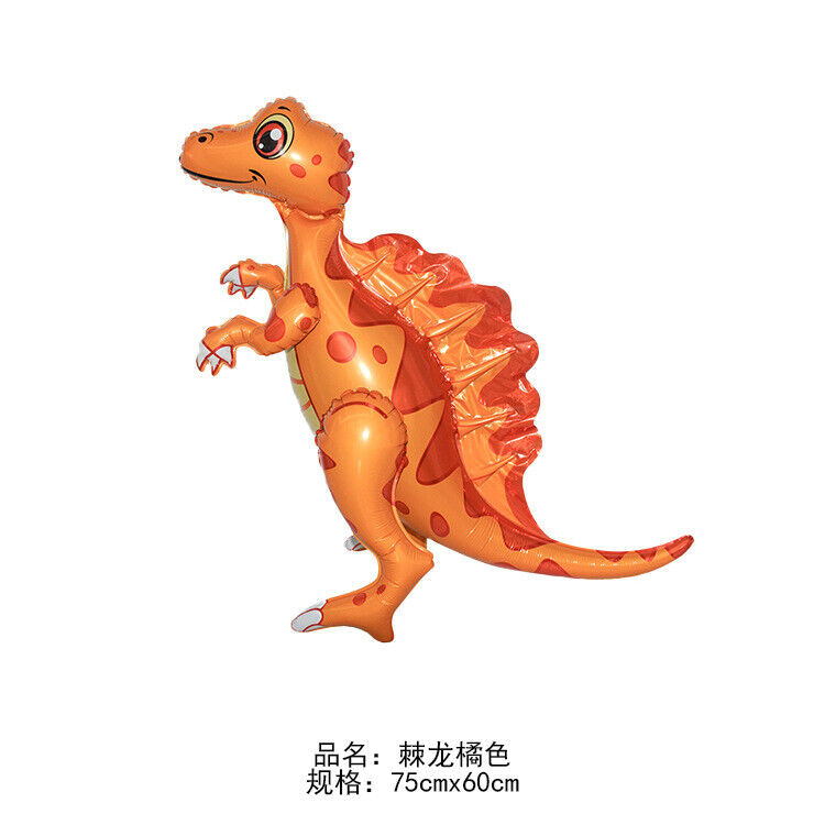 3D Dinosaur Foil Balloon T-Rex Triceratops Jurassic Birthday Party Decorations - Costume Works AU