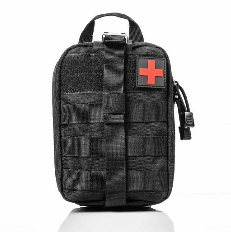 Premium IFAK Tactical MOLLE Medical Pouch Rip Away EMT First Aid Utility Bag - Costume Works AU