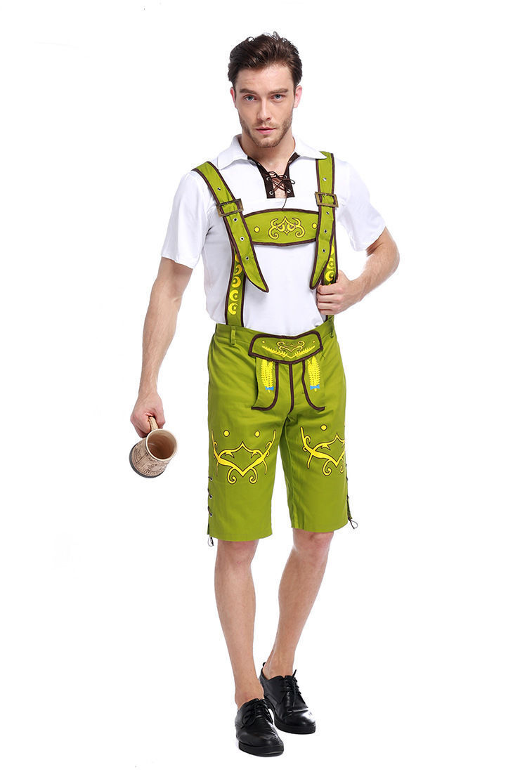 Mens Oktoberfest Lederhosen German Bavarian Costume - Costume Works AU