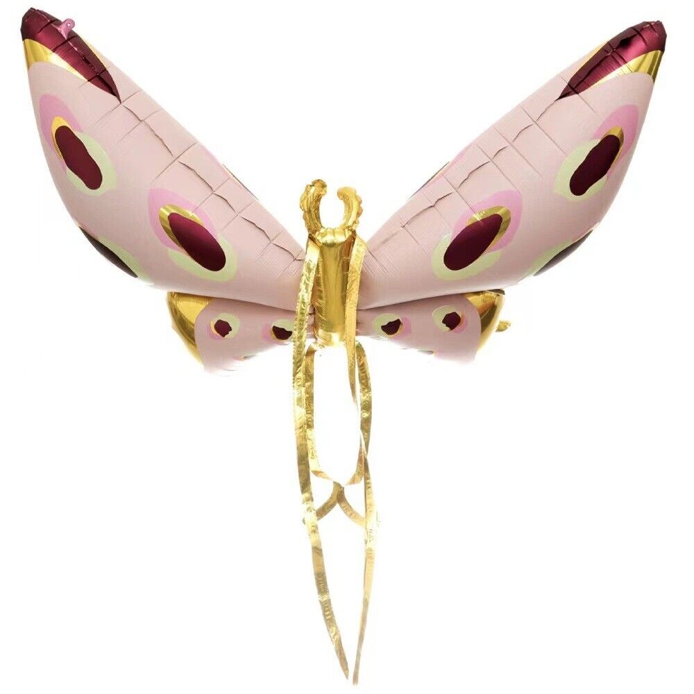 2PC 3D Large Butterfly Fairy Angel Wing Foil Balloon 125cm - Costume Works AU