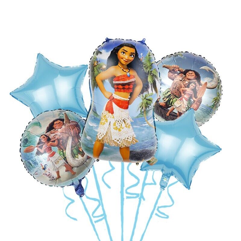 Moana Foil Balloon Bouquet - Costume Works AU