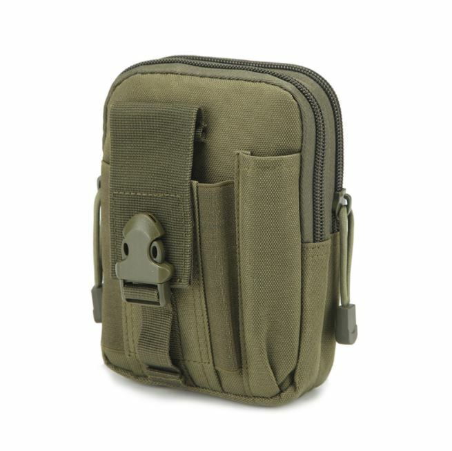 Tactical Molle Pouch Waist Belt Bag Multi Purpose Military Utility Bag Travel - Costume Works AU