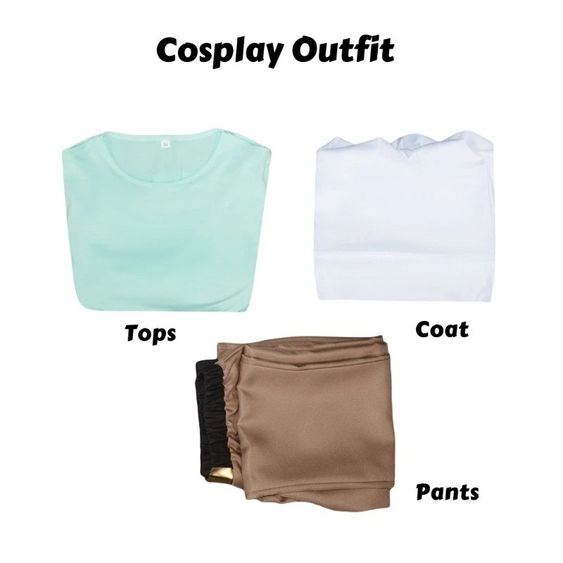 Rick and Morty Rick Costume Mad Scientist Lab Coat Halloween Costume