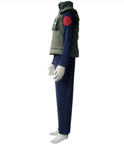 Hatake Kakashi Naruto Cosplay Jonin Ninja Costume