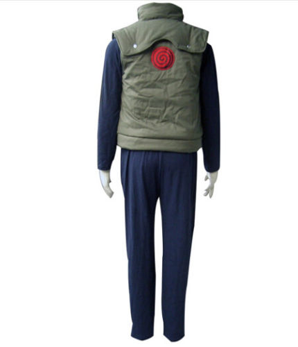 Hatake Kakashi Naruto Cosplay Jonin Ninja Costume