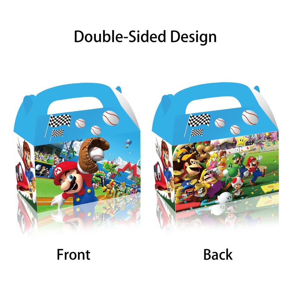 Super Mario Party Favour Loot Boxes 12 Pack - Costume Works AU