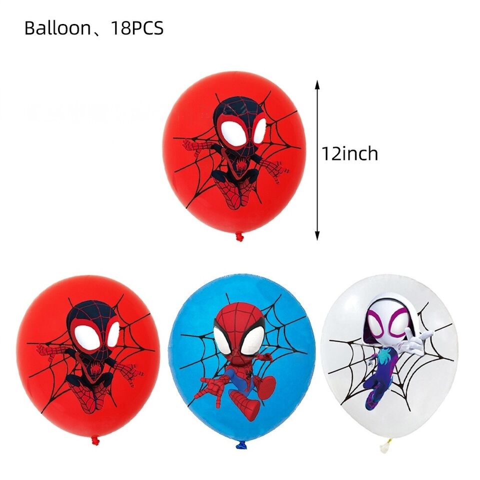 Spiderman Spidey & His Amazing Friends Party Decorations - Costume Works AU