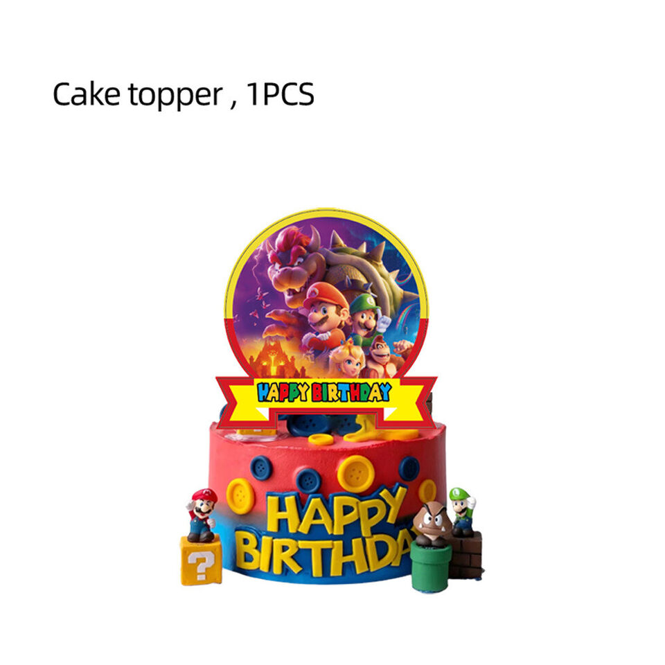 Super Mario Movie Party Decorations - Costume Works AU