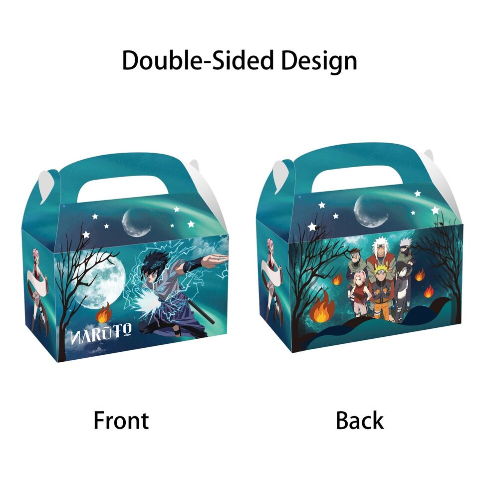 Naruto Party Favour Loot Boxes 12 Pack - Costume Works AU