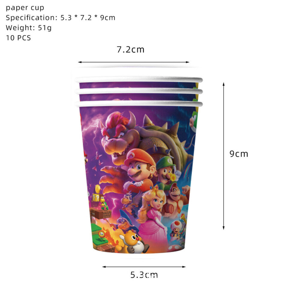 Super Mario Movie Party Decorations - Costume Works AU