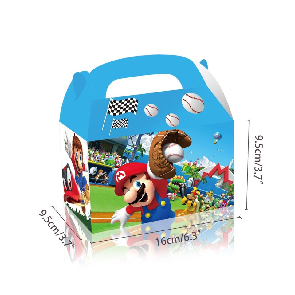 Super Mario Party Favour Loot Boxes 12 Pack - Costume Works AU