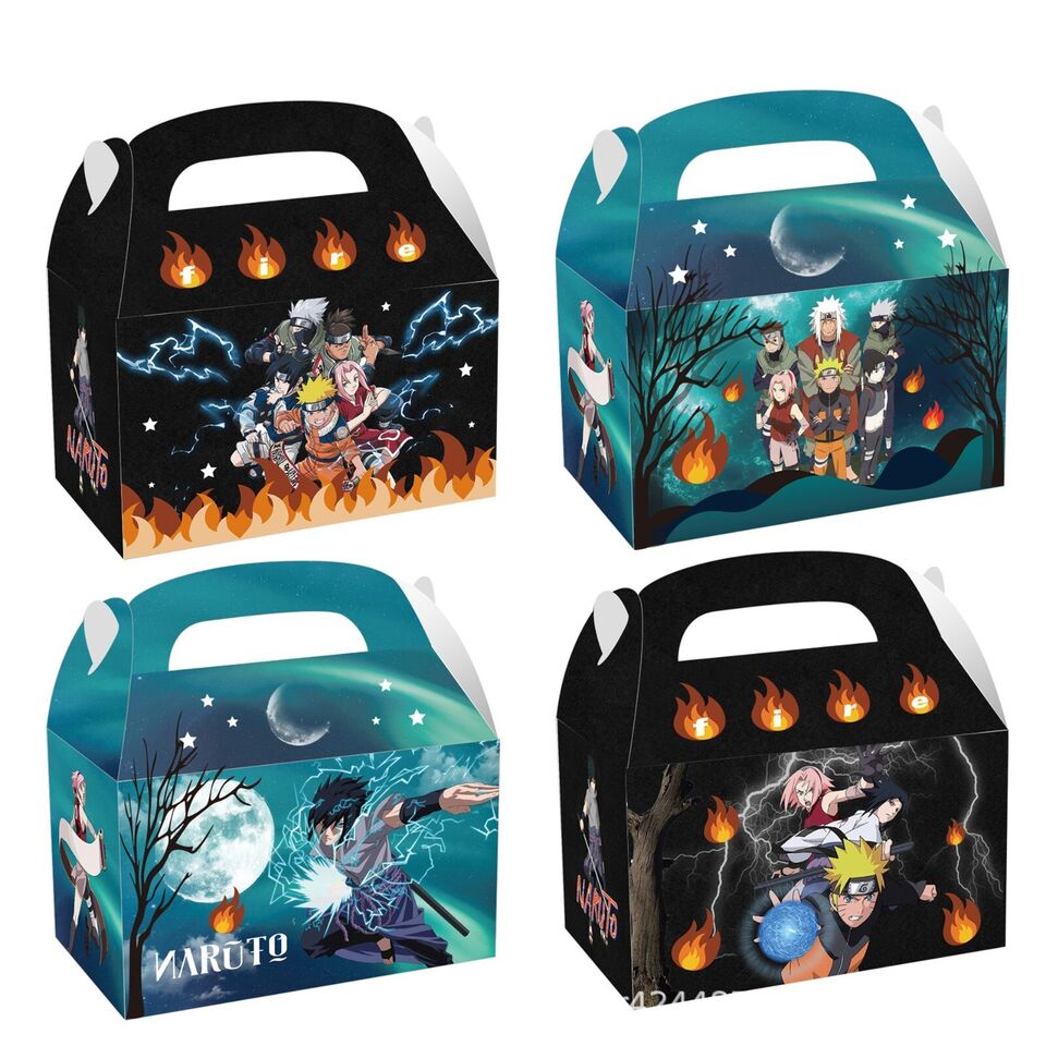 Naruto Party Favour Loot Boxes 12 Pack - Costume Works AU