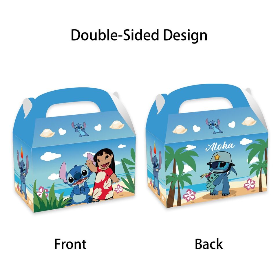 Lilo & Stitch Party Favour Loot Boxes 12 Pack - Costume Works AU