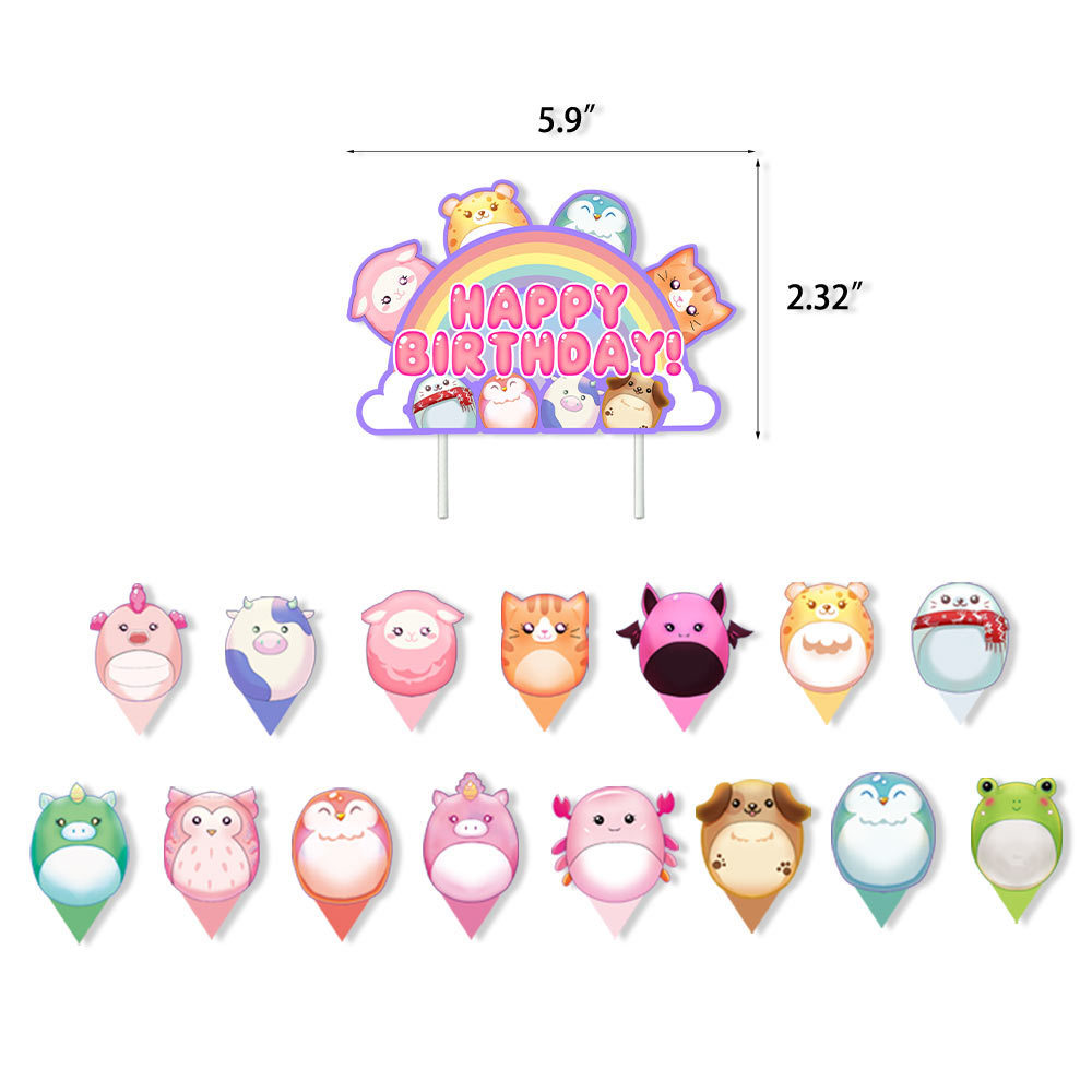 Squishmallows Party Decorations