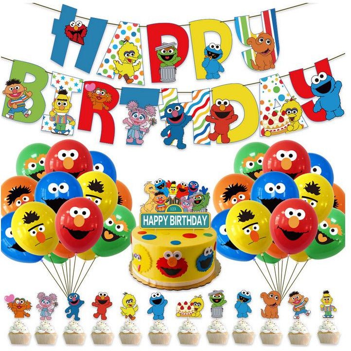 Sesame Street Birthday Party Set - Costume Works AU