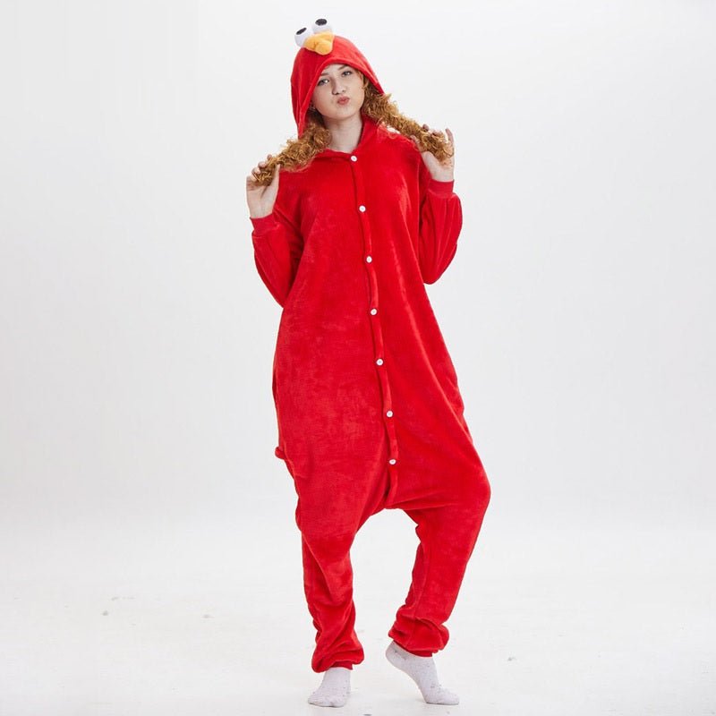 Cookie Monster and Elmo OnesieCostume Works AU