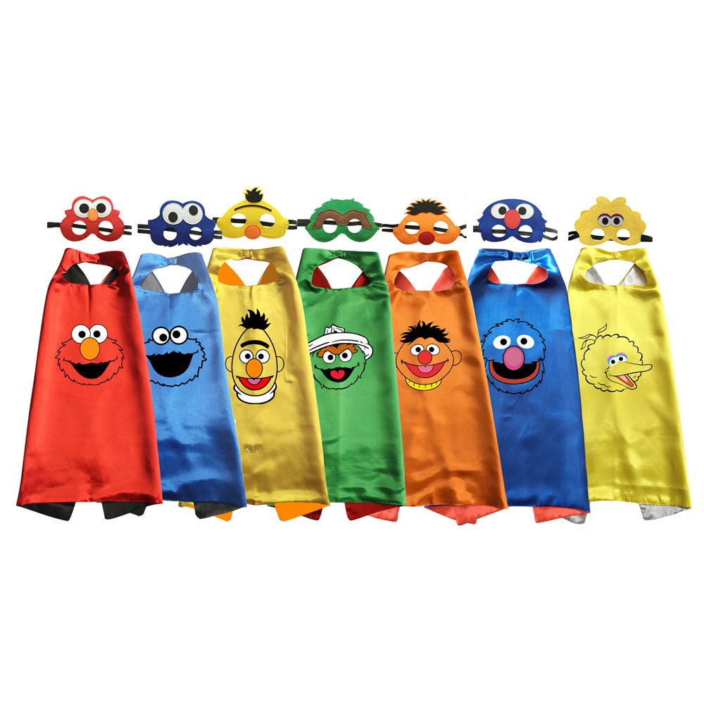 Sesame Street Kids Cape & Mask - Costume Works AU